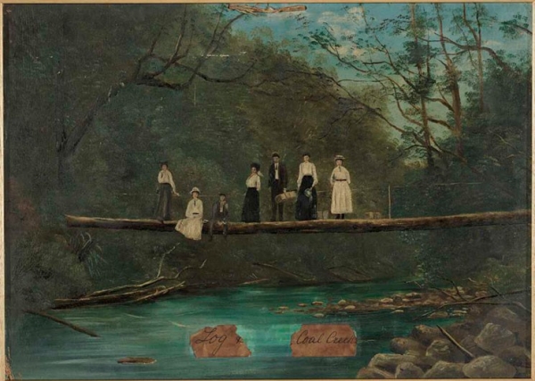 Log bridge